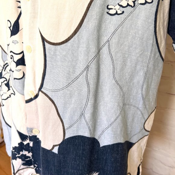 Retro Hawaiian Short Sleeve Shirt - Size Large - Brand - Visitor - Picture 4 of 9